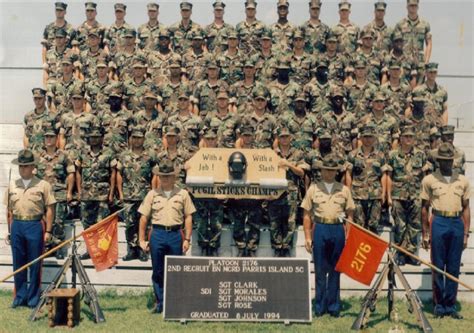 1990 99 Mcrd Parris Island 1994mcrd Parris Islandplatoon 2176 The