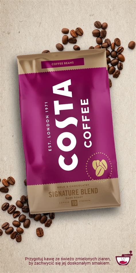 ZESTAW Kawa Ziarnista Costa Coffee Signature Blend Dark Roast 3x1kg