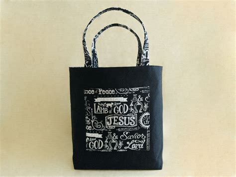 Christian Bible Bag For Church Tote With Pockets For Pastors Wife T