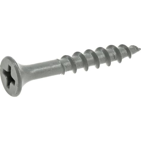 Hillman 8 X 1 14 In Ceramic Deck Screws 75 Count In The Deck Screws