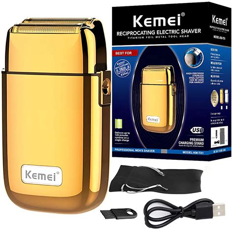 Kemei Tx1 Vollmetall Elektro Rasierer F R M Nner Haar Bart Elektro