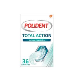 Nettoyant quotidien pour prothèse dentaire Polident Total Action 36