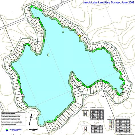 Land Use Map Of Leech Lake Leech Lake Muskoka