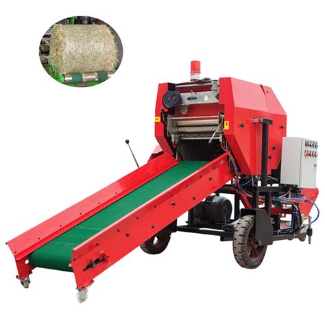 Fully Automatic Silage Packing Vacuum Machine 25kg 50kg Hay Baler