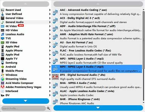 Convertir Audio AAC A MP3