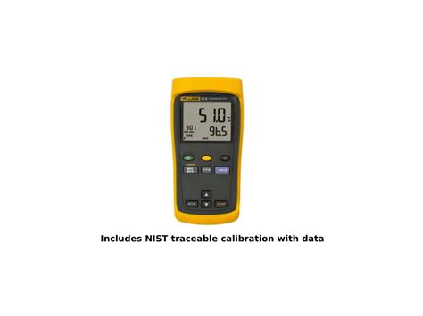 Fluke Cal Handheld Single Input Digital Thermometer Includes