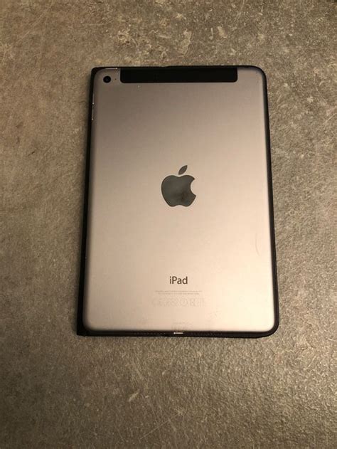 ipad Mini 4 gen 4G cellular Black 128 GB | Kaufen auf Ricardo