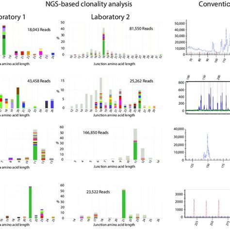 Next Generation Sequencing Ngs Ebased Ig Gene Ig Clonality Result In