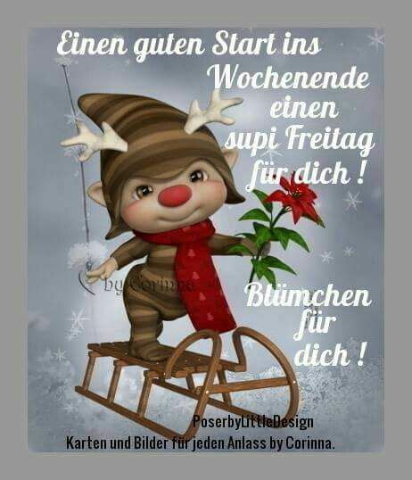 Guten Morgen Von Christmas Watercolor Good Morning Novelty Christmas