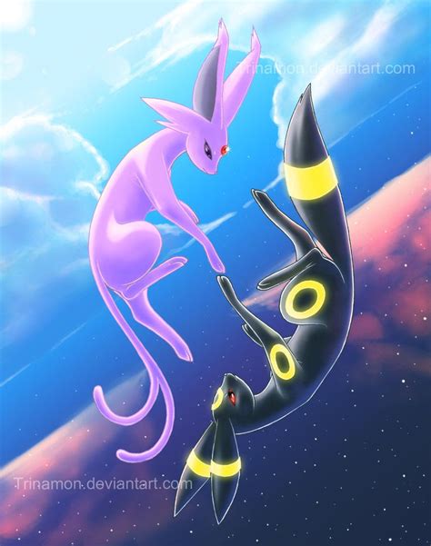 Cute Umbreon And Espeon Wallpaper - Half Revolutions