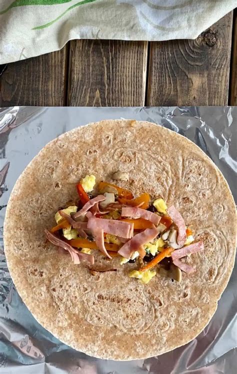 Healthy Breakfast Burritos Make Ahead Dietitian Recipe