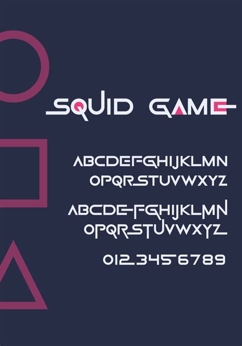 Squid Game Font Free Download Gooova Fonts