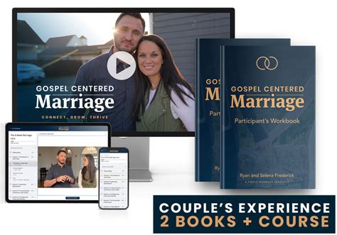 Gospel Centered Marriage Couples Experience 2 Books Course