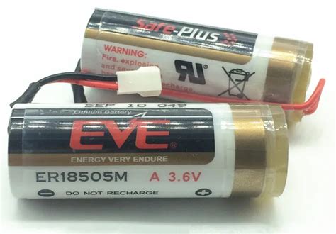 2pack NEW ER18505M ER18505 18505M 18505 lithium battery 3.6V 3500mah ...
