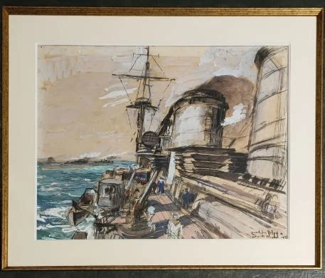 Delpy Lucien Victor Peintre Officiel De Marine Lucien Delpy