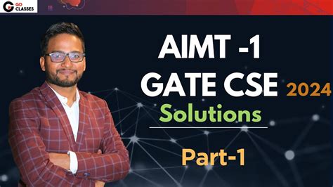 All India Mock Test 1 Solutions Part 1 GATE CSE 2024 GO Classes AIMT