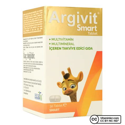 Argivit Smart Tablet Multivitaminler Vitaminler