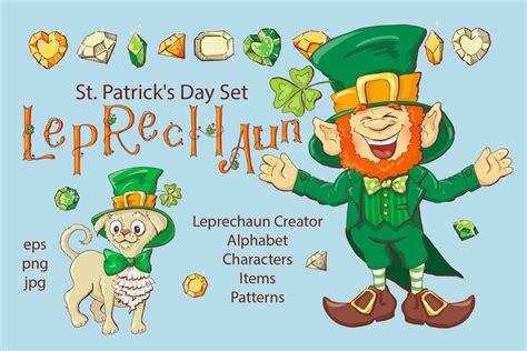 Leprechaun St Patrick’s Day Set - Design Cuts