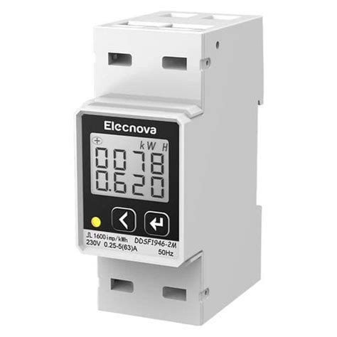 Medidor De Energia El Trica Monof Sico Dds M Mid Elecnova