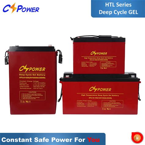 AGM Gel Solar Battery Lead Carbon Battery Lithium Battery CSPOWER