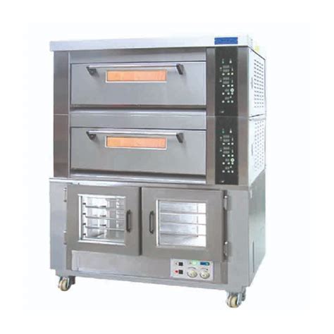 Jual SM 802T SM 15F Gas Deck Oven With Underneath Proofer Sinmag Sinar