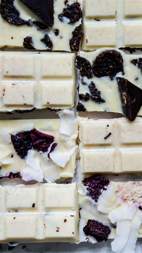 Vegan White Cookies N Cream Chocolate Bar By When Sweet Becomes Healthy