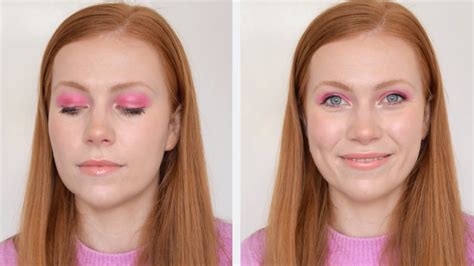 How To Wear Pink Eyeshadow For Redheads Simply Redhead Youtube