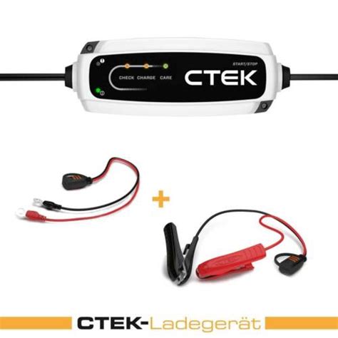 Ctek Ct Start Stop Batterie Ladeger T V Hochfrequenz Amg Efb