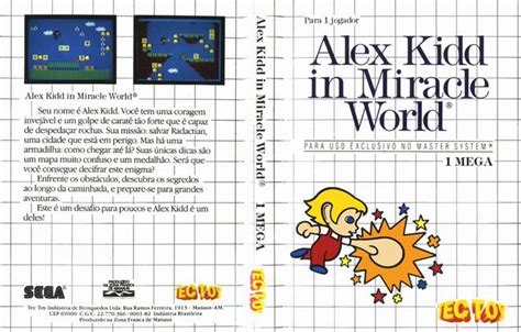 Game Alex Kidd In Miracle World Sega Master System 1986 Sega Oc