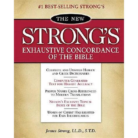 Pre Owned The New Strong S Exhaustive Concordance Of The Bible