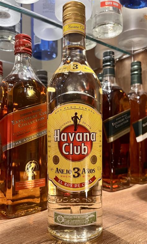 Rum Havana Club 3 Anos 750ml Empório Dark Bebidas