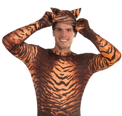 Adult Tiger Bodysuit 4499 The Costume Land