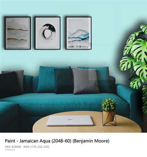 Benjamin Moore Jamaican Aqua 2048 60 Paint Color Codes Similar