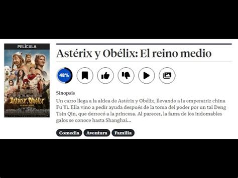 ASTERIX Y OBELIX EL REINO MEDIO 2023 LATINO HD YouTube