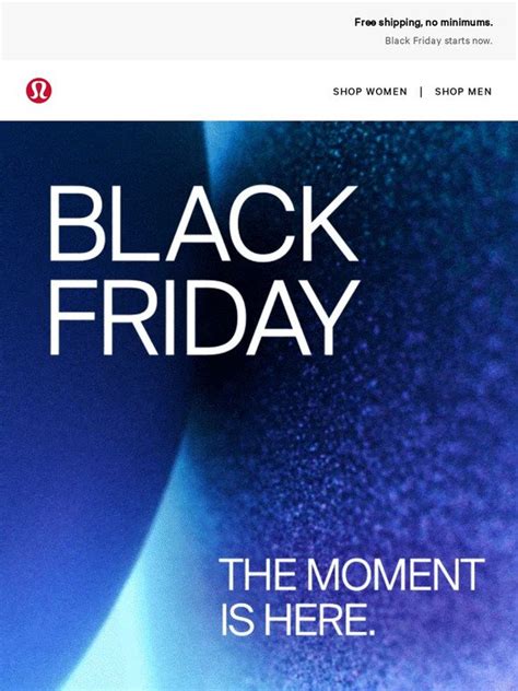 Lululemon Black Friday Starts Now Milled