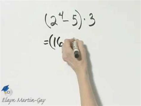 Martin Gay Pre Intro Alg Ch 1 Ex 11 YouTube