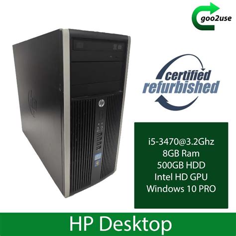 Hp Compaq Elite Microtower I Ghz Gb Ram Gb Hdd