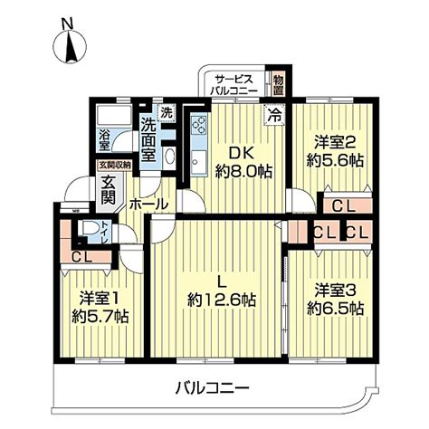 【ホームズ】第2フドウ船橋ハイツ2 2階の建物情報｜千葉県船橋市市場3丁目13 1