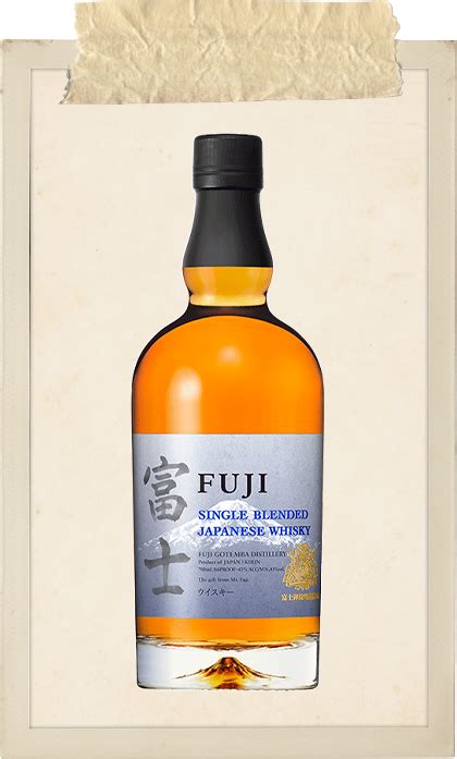 FUJI Single Blended Japanese Whiskey Spirit Cartel