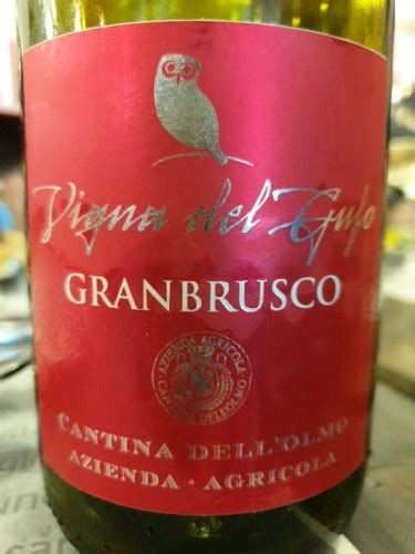 N V Cantina Dell Olmo Vigna Del Gufo Granbrusco Vivino Australia