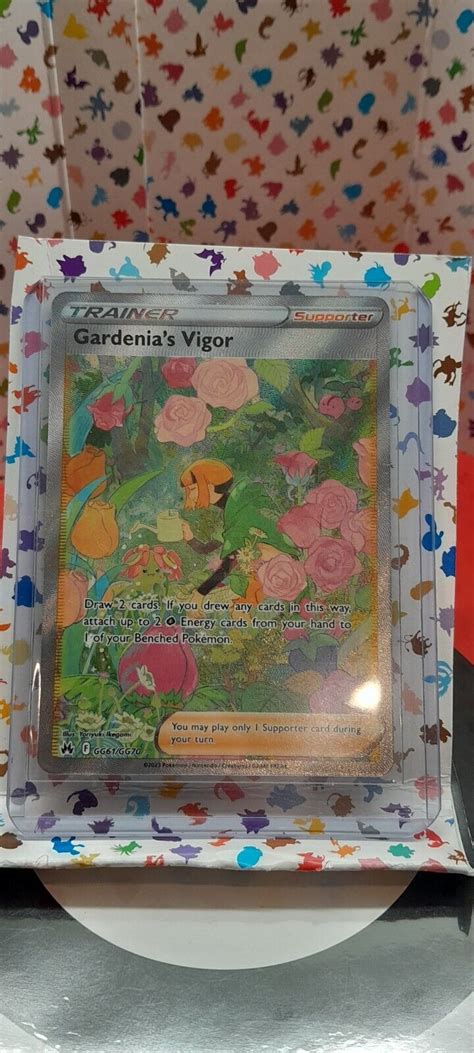 Pok Mon Tcg Gardenia S Vigor Crown Zenith Galarian Gallery Gg Gg