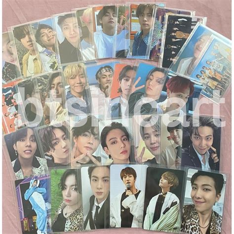 Official BTS Photocards Onhand Jungkook Taehyung V Jimin SUGA Yoongi