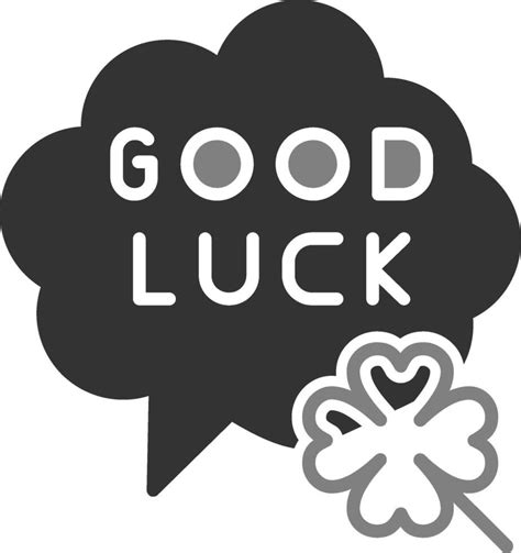 Good Luck Vector Icon 37401714 Vector Art At Vecteezy