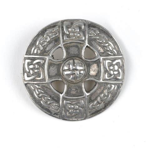 Scottish Celtic Knot Silver Brooch 1913 Brooches Jewellery