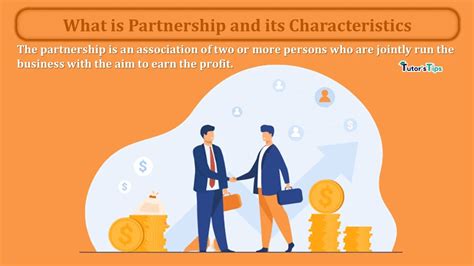 Meaning Of Partnership And Its Characteristics Tutor S Tips