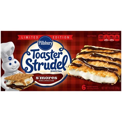 Pillsbury Toaster Strudel S Mores Limited Edition Toaster Pastries