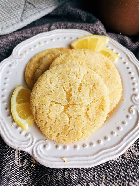 Lemon Sugar Cookies Recipe Makes Only 3 Rveganrecipes