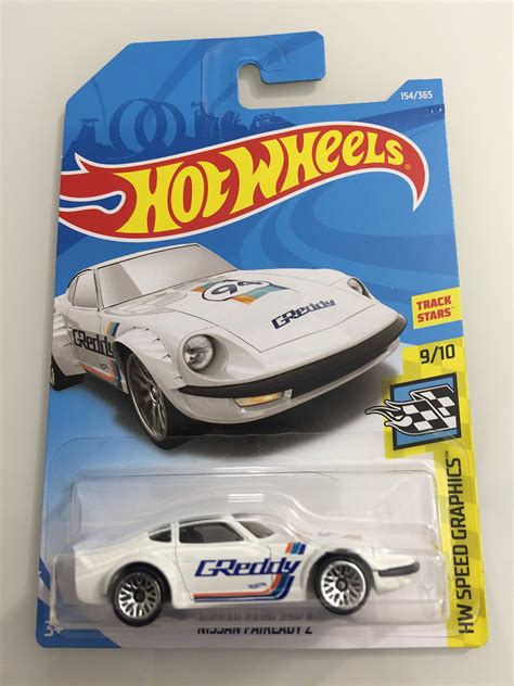 Hot Wheels 2018 50th Anniversary Speed Graphics Nissan Fairlady Z 154