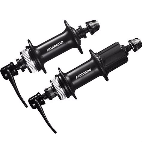 Par De Cubos Shimano Tourney Center Lock FH HB TX505 Bicicleta