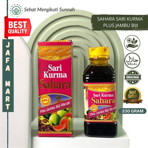 Jual Sari Kurma Sahara Plus Jambu Biji Merah Sari Kurma Murni Asli